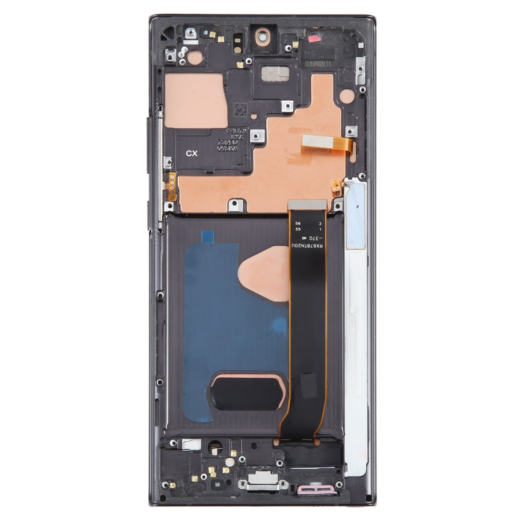 For Samsung Galaxy Note20 Ultra 5G SM-N986B 6.67 inch OLED LCD Screen Digitizer Full Assembly with Frame, For Samsung Galaxy Note20 Ultra 5G 6.67 inch