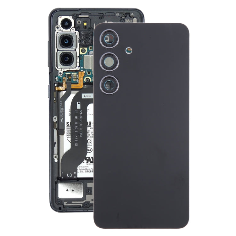 Per Samsung Galaxy S24 SM-S921B Cover posteriore batteria OEM con copriobiettivo fotocamera, For Samsung Galaxy S24(with Camera Lens), For Samsung Galaxy S24 (with Camera Lens)