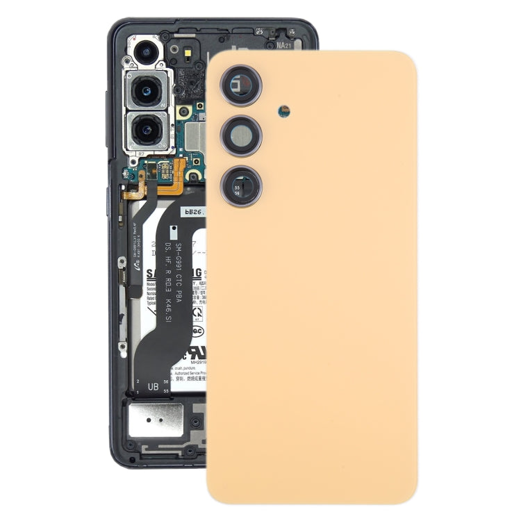 Per Samsung Galaxy S24 SM-S921B Cover posteriore batteria OEM con copriobiettivo fotocamera, For Samsung Galaxy S24(with Camera Lens Frame), For Samsung Galaxy S24(with Camera Lens), For Samsung Galaxy S24 (with Camera Lens)