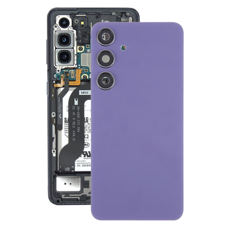 Per Samsung Galaxy S24+ SM-S926B Cover posteriore batteria OEM con copriobiettivo fotocamera, For Samsung Galaxy S24+(with Camera Lens)