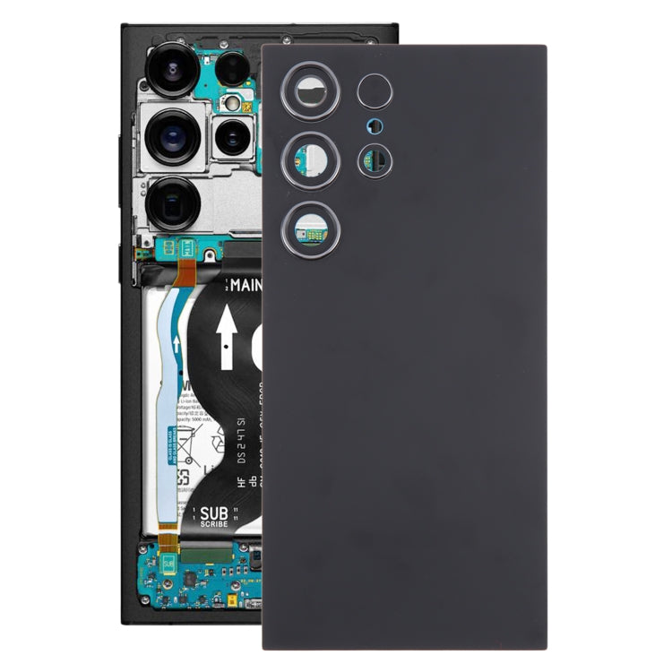 Per Samsung Galaxy S24 Ultra SM-S928B Cover posteriore batteria OEM con copriobiettivo fotocamera, For Samsung Galaxy S24 Ultra(with Camera Lens Frame), For Samsung Galaxy S24 Ultra(with Camera Lens)