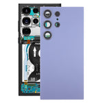 Per Samsung Galaxy S24 Ultra SM-S928B Cover posteriore batteria OEM con copriobiettivo fotocamera, For Samsung Galaxy S24 Ultra(with Camera Lens Frame), For Samsung Galaxy S24 Ultra(with Camera Lens)
