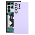 Per Samsung Galaxy S24 Ultra SM-S928B Cover posteriore batteria OEM con copriobiettivo fotocamera, For Samsung Galaxy S24 Ultra(with Camera Lens Frame), For Samsung Galaxy S24 Ultra(with Camera Lens)