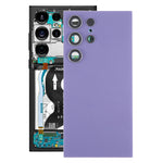 Per Samsung Galaxy S24 Ultra SM-S928B Cover posteriore batteria OEM con copriobiettivo fotocamera, For Samsung Galaxy S24 Ultra(with Camera Lens Frame), For Samsung Galaxy S24 Ultra(with Camera Lens)