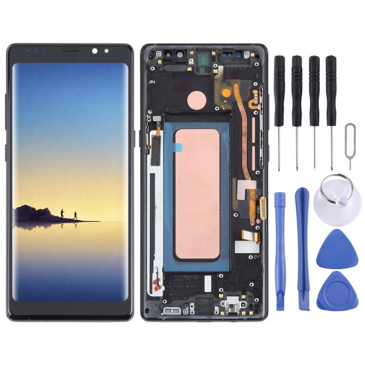 Per Samsung Galaxy Note 8SM-N950 TFT Materiale LCD Screen Digitizer assemblaggio completo con cornice, For Samsung Galaxy Note 8(TFT)