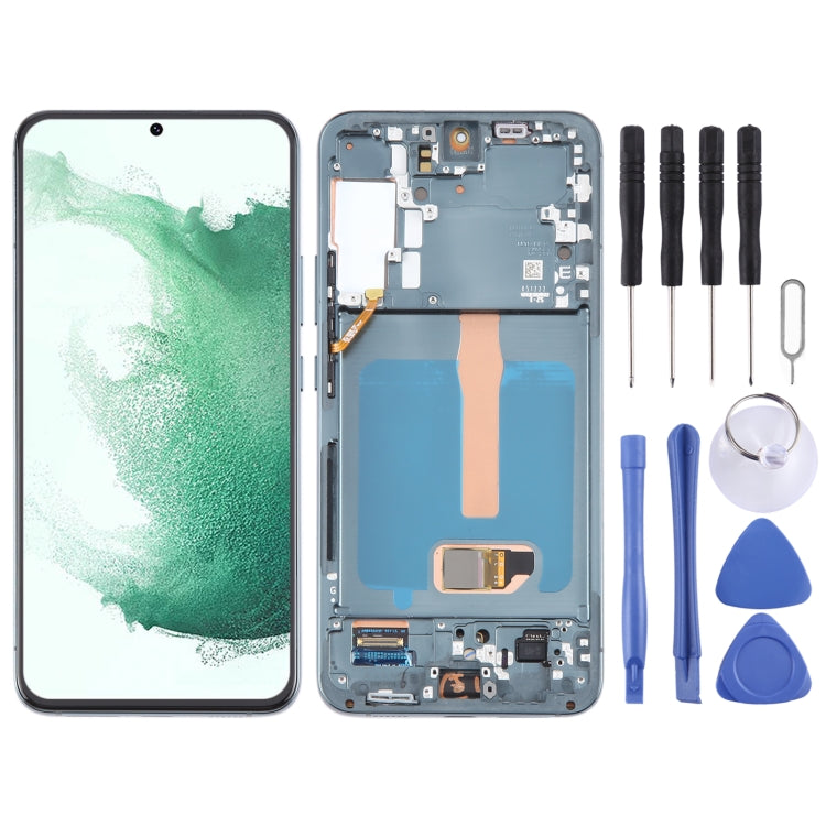 For Samsung Galaxy S22+ 5G SM-S906B Original LCD Screen Digitizer Full Assembly with Frame, For Samsung Galaxy S22+ 5G (Original)