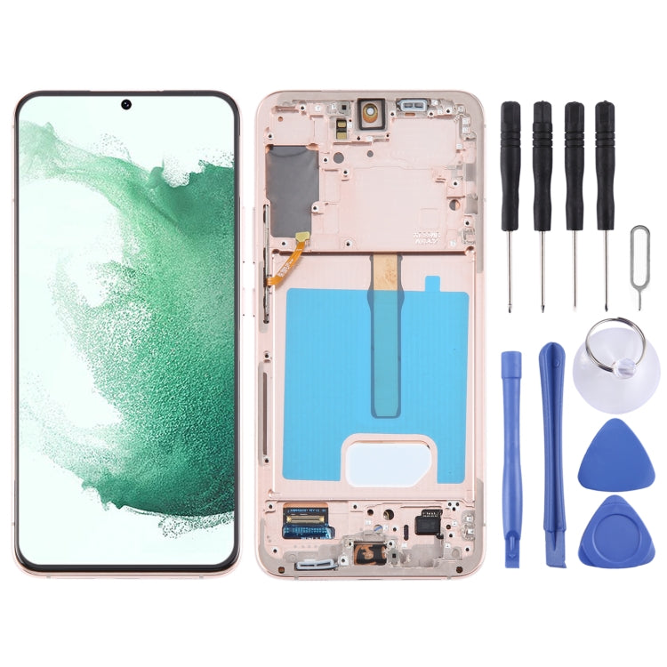 For Samsung Galaxy S22+ 5G SM-S906B Original LCD Screen Digitizer Full Assembly with Frame, For Samsung Galaxy S22+ 5G (Original)