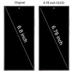 Per Samsung Galaxy S24 Ultra SM-S928B 6,78 pollici OLED LCD Screen Digitizer Assembly completo con telaio, For Samsung Galaxy S24 Ultra(6.78 inch), For Samsung Galaxy S24 Ultra 6.78 inch (OLED)