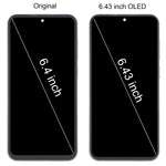 Per Samsung Galaxy S23 FE SM-S711B 6,43 pollici OLED LCD Screen Digitizer assemblaggio completo con cornice, For Samsung Galaxy S23 FE 6.43 inch (OLED)