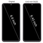 Per Samsung Galaxy A55 SM-A556B 6,43 pollici OLED LCD Screen Digitizer assemblaggio completo con cornice, For Samsung Galaxy A55 6.43 inch (OLED)