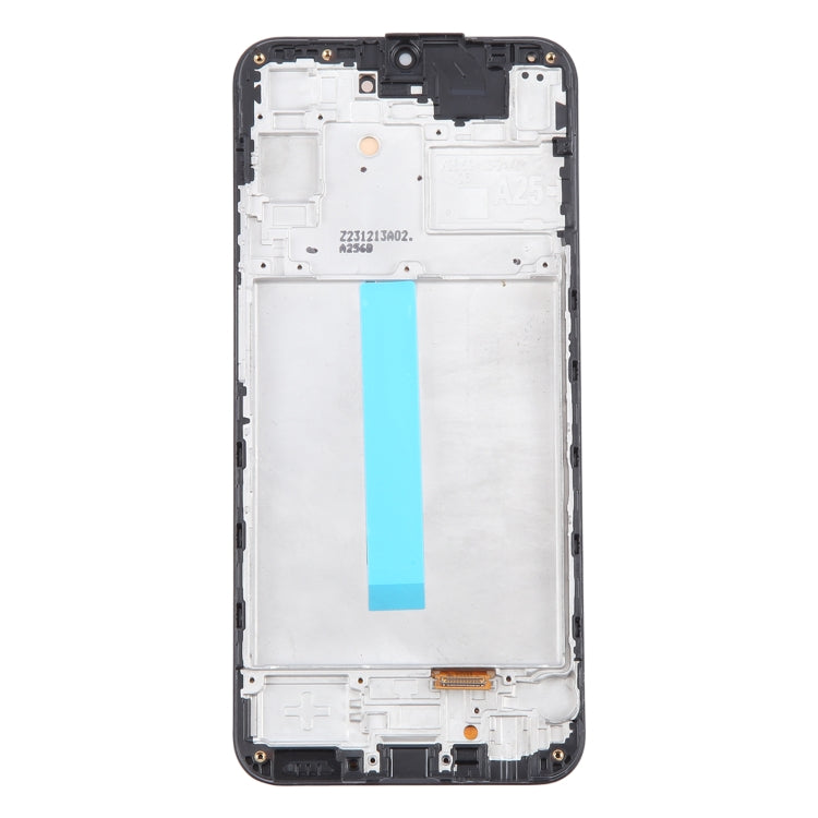 For Samsung Galaxy A25 SM-A256B 6.36 inch OLED LCD Screen Digitizer Full Assembly with Frame, For Samsung Galaxy A25 6.36 inch (OLED)