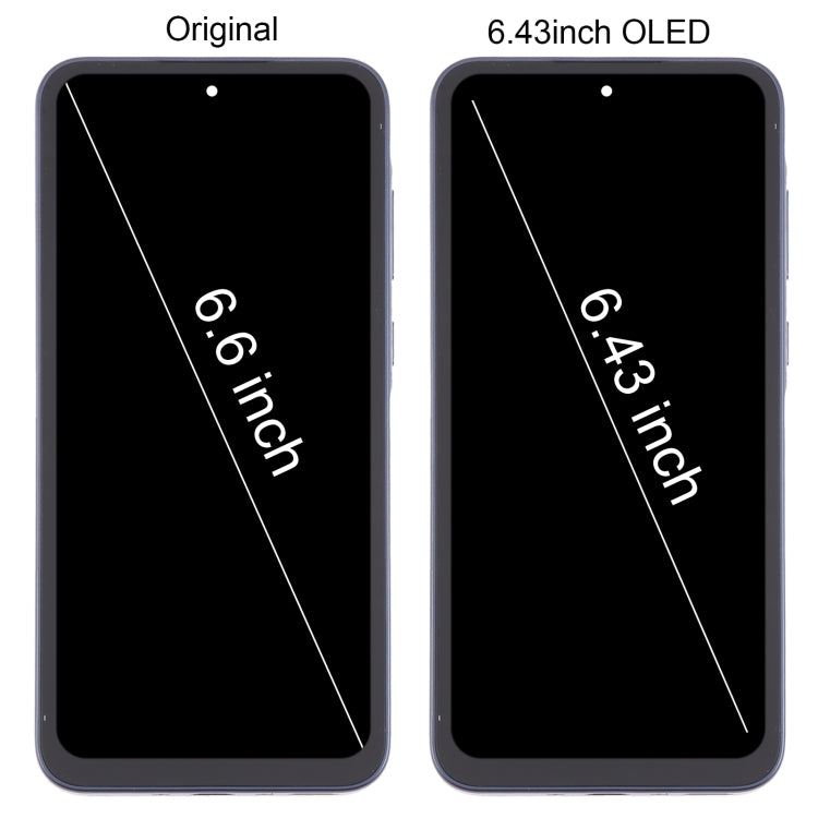 For Samsung Galaxy A35 SM-A356B 6.43 inch OLED LCD Screen with Digitizer Full Assembly, For Samsung Galaxy A35 6.43 inch (OLED)