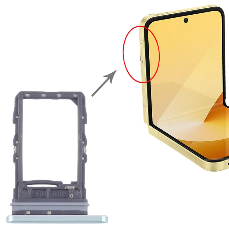 Vassoio scheda SIM originale per Samsung Galaxy Z Flip6 SM-F741B