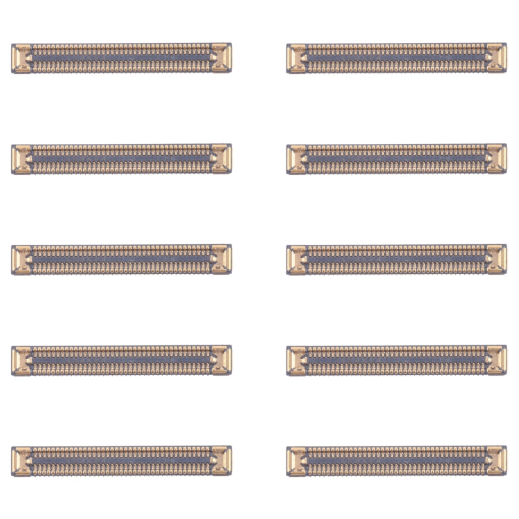 Per Samsung Galaxy A22 SM-A225F 10 pezzi Connettore FPC per display LCD della scheda madre, For Samsung Galaxy A22