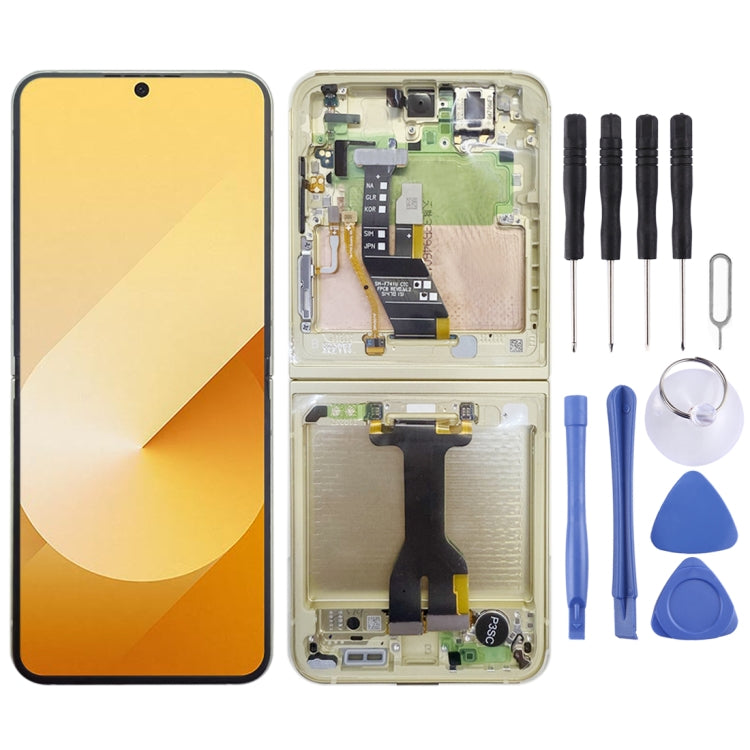 For Samsung Galaxy Z Flip6 SM-F741B Original LCD Screen Digitizer Full Assembly with Frame, For Samsung Galaxy Z Flip6(Original)