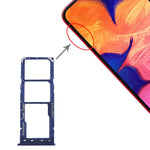 Per Galaxy A10 Vassoio scheda SIM + Vassoio scheda SIM + Vassoio scheda micro SD, For Samsung Galaxy A10, For Galaxy A10