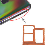 Per Galaxy A40 Vassoio scheda SIM + Vassoio scheda SIM + Vassoio scheda micro SD, For Samsung Galaxy A40 (Dark Blue), For Samsung Galaxy A40, For Galaxy A40, For Galaxy A40(Red)