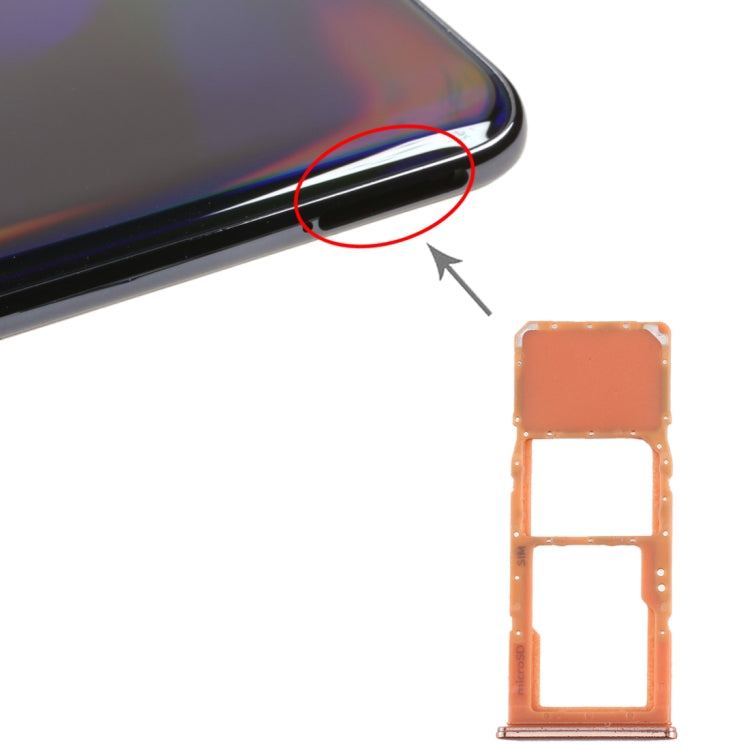 Vassoio scheda SIM e Micro SD per Samsung Galaxy A70