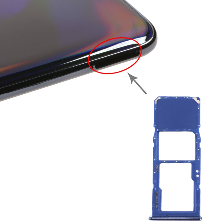 Vassoio scheda SIM e Micro SD per Samsung Galaxy A70