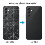 Cover posteriore con copertura obiettivo per Samsung Galaxy A54