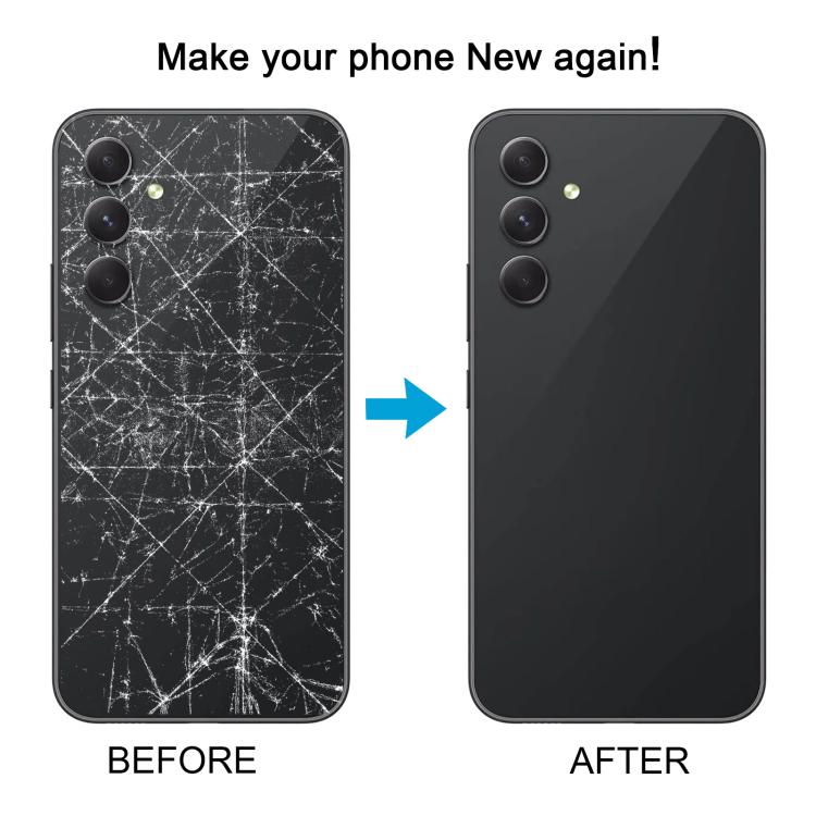 Cover posteriore con copertura obiettivo per Samsung Galaxy A54