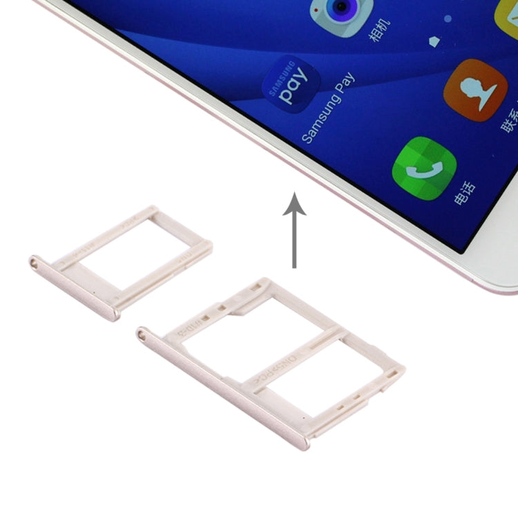 For Galaxy J5 Prime / G570 & J7 Prime / G610 SIM Card Tray + Micro SD Card & SIM Tray, Galaxy J5 Prime, For Galaxy G570 & G610, For Galaxy J5 Prime White, For Galaxy G610