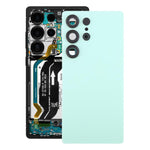 Cover posteriore originale per batteria con copriobiettivo della fotocamera per Samsung Galaxy S25 Ultra SM-S938., For Samsung Galaxy S25 Ultra(with Camera Lens Frame)