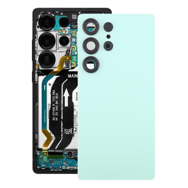 Cover posteriore originale per batteria con copriobiettivo della fotocamera per Samsung Galaxy S25 Ultra SM-S938., For Samsung Galaxy S25 Ultra(with Camera Lens Frame)
