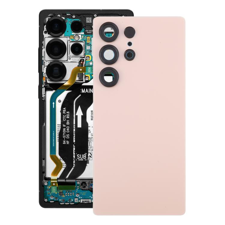 Cover posteriore originale per batteria con copriobiettivo della fotocamera per Samsung Galaxy S25 Ultra SM-S938., For Samsung Galaxy S25 Ultra(with Camera Lens Frame)
