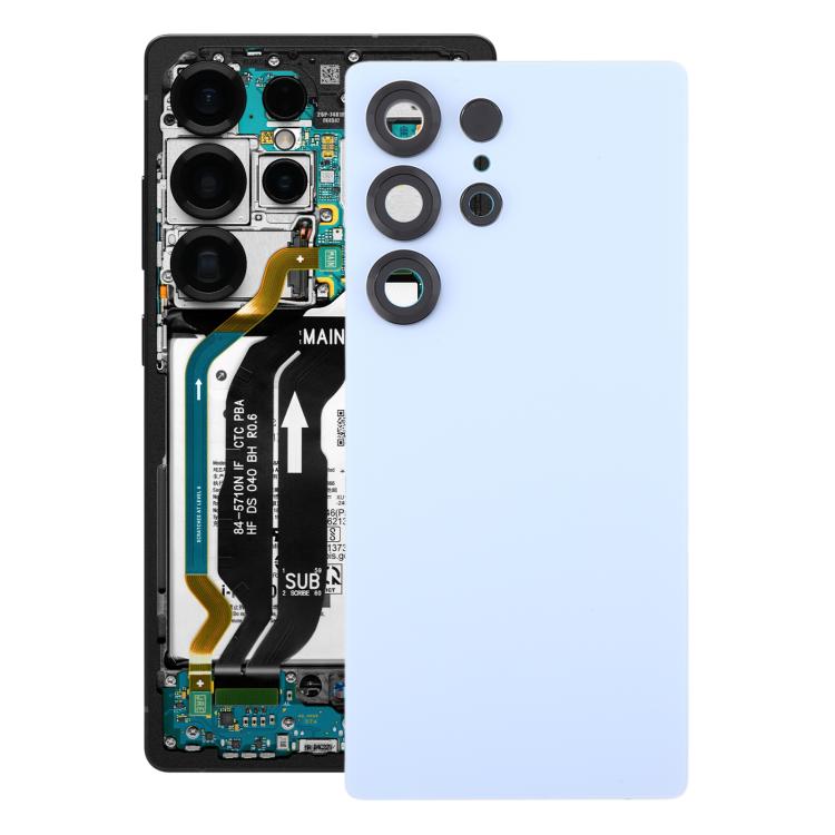Cover posteriore originale per batteria con copriobiettivo della fotocamera per Samsung Galaxy S25 Ultra SM-S938., For Samsung Galaxy S25 Ultra(with Camera Lens Frame)