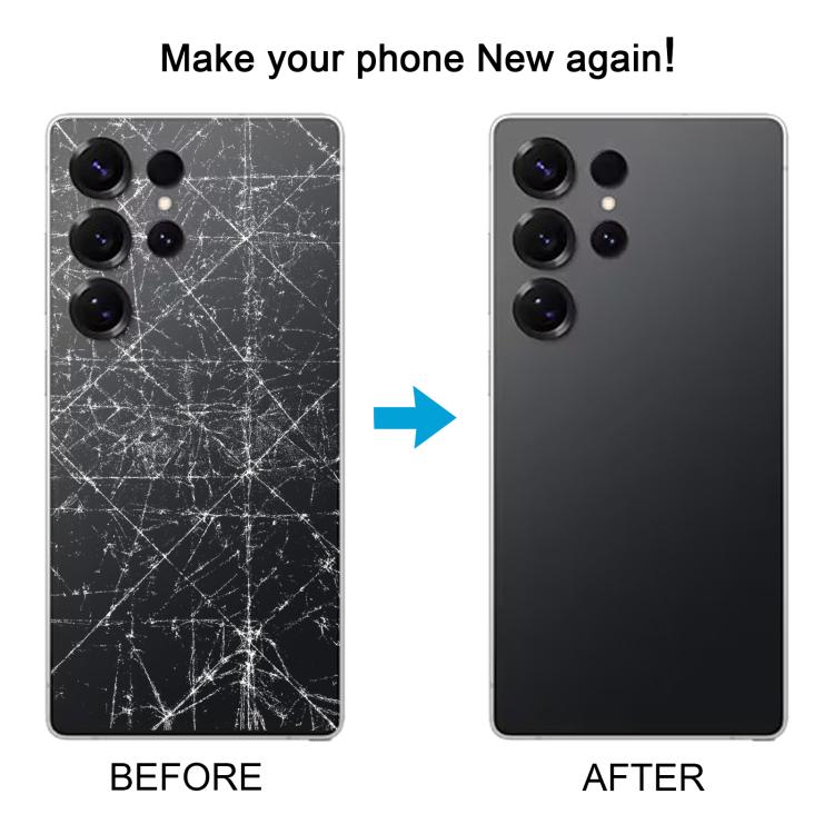 Cover posteriore con copriobiettivo per Samsung Galaxy S25 Ultra