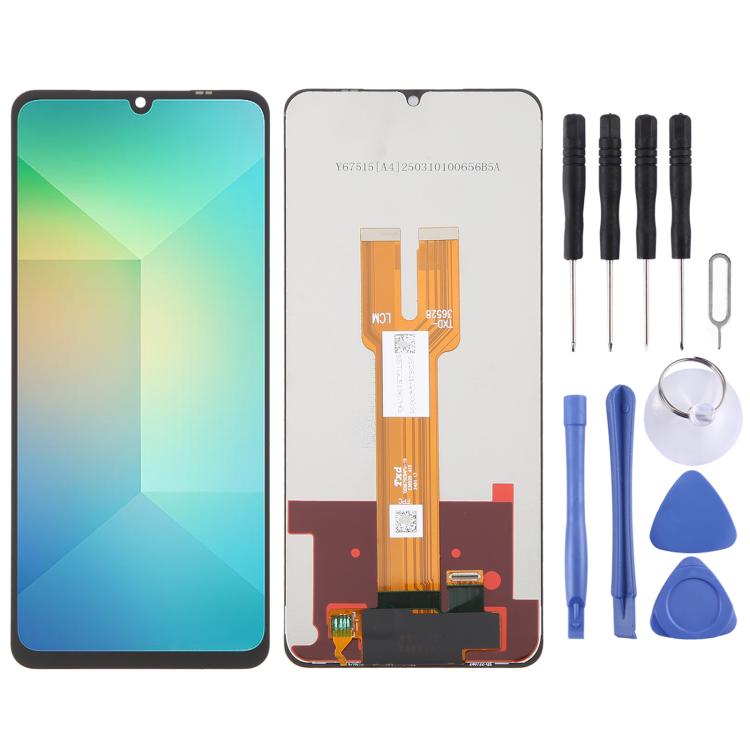 Schermo LCD originale con digitalizzatore per Samsung Galaxy A06 5G SM-A066B, assemblaggio completo, For Samsung Galaxy A06 5G(Original)