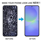 Schermo OLED LCD da 6,67 pollici con digitalizzatore e cornice per Samsung Galaxy A36 SM-A366B, assemblaggio completo., For Galaxy A36