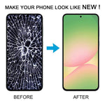 Schermo OLED LCD da 6,67 pollici con digitalizzatore e cornice per Samsung Galaxy A56 SM-A566B, assemblaggio completo., For Galaxy A56