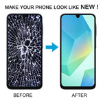 Schermo OLED LCD da 6,66 pollici con digitalizzatore e cornice per Samsung Galaxy A16 4G SM-A165F.