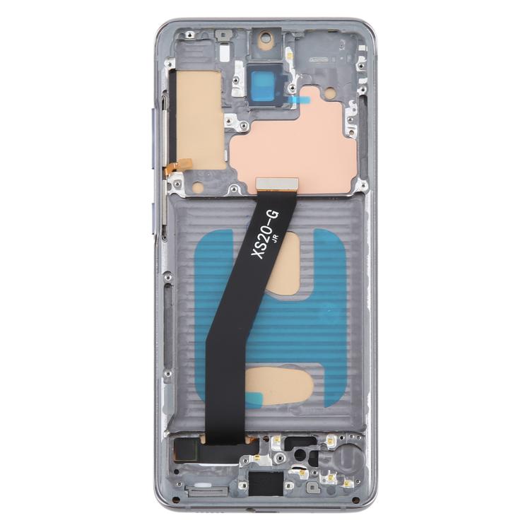 Schermo TFT LCD digitalizzatore completo con cornice per Samsung Galaxy S20 5G SM-G981B, For Samsung Galaxy S20 5G