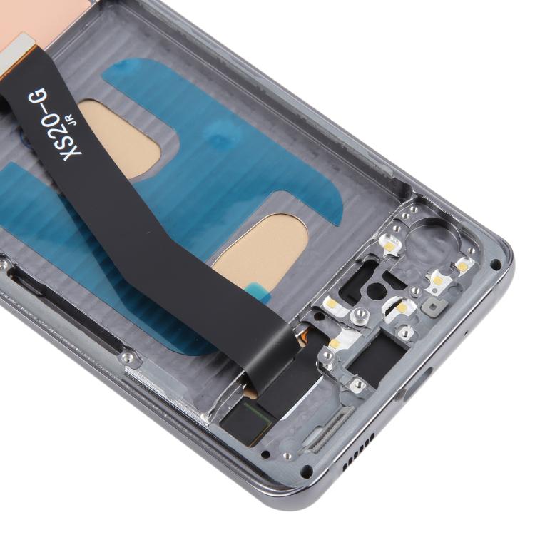 Schermo TFT LCD digitalizzatore completo con cornice per Samsung Galaxy S20 5G SM-G981B, For Samsung Galaxy S20 5G