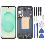 Schermo OLED LCD digitalizzatore completo con cornice per Samsung Galaxy S25+ SM-S936B., For Samsung Galaxy S25+