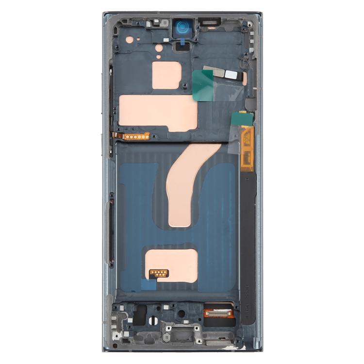 Schermo TFT LCD digitalizzatore completo da 6,72 pollici con cornice per Samsung Galaxy S22 Ultra SM-S908B, non supporta il riconoscimento delle impronte digitali., For Samsung Galaxy S22 Ultra SM-S908B 6.72 inch(Not Fingerprint)