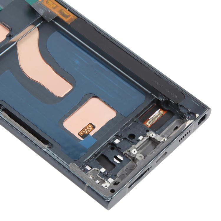 Schermo TFT LCD digitalizzatore completo da 6,72 pollici con cornice per Samsung Galaxy S22 Ultra SM-S908B, non supporta il riconoscimento delle impronte digitali., For Samsung Galaxy S22 Ultra SM-S908B 6.72 inch(Not Fingerprint)