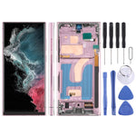 Schermo TFT LCD digitalizzatore completo da 6,72 pollici con cornice per Samsung Galaxy S22 Ultra SM-S908B, non supporta il riconoscimento delle impronte digitali., For Samsung Galaxy S22 Ultra SM-S908B 6.72 inch(Not Fingerprint)