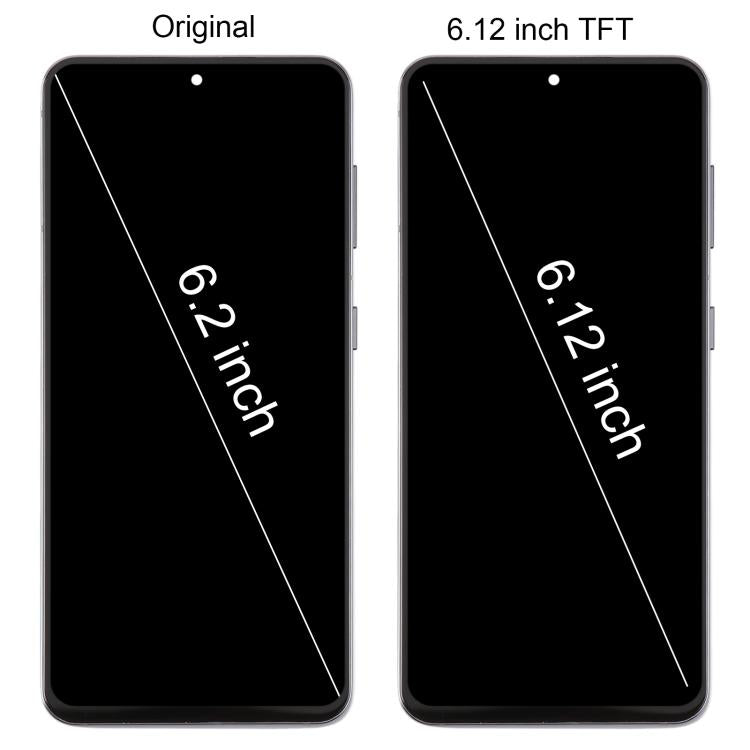 Schermo TFT LCD da 6,12 pollici con digitalizzatore e cornice per Samsung Galaxy S21 5G SM-G991B, non supporta il riconoscimento delle impronte digitali., For Samsung Galaxy S21 5G SM-G991B 6.12 inch(Not Fingerprint)