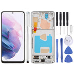 Schermo TFT LCD digitalizzatore completo da 6,58 pollici con cornice per Samsung Galaxy S21+ SM-G996B, non supporta il riconoscimento delle impronte digitali., For Samsung Galaxy S21+ SM-G996B 6.58 inch(Not Fingerprint)