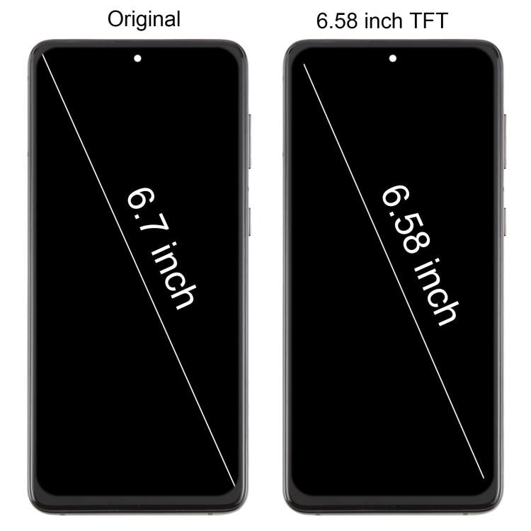 Schermo TFT LCD digitalizzatore completo da 6,58 pollici con cornice per Samsung Galaxy S21+ SM-G996B, non supporta il riconoscimento delle impronte digitali., For Samsung Galaxy S21+ SM-G996B 6.58 inch(Not Fingerprint)