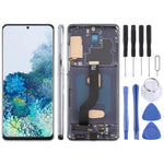 Schermo TFT LCD digitalizzatore completo da 6,58 pollici con cornice per Samsung Galaxy S20+ SM-G985F, non supporta il riconoscimento delle impronte digitali., For Samsung Galaxy S20+ SM-G985F 6.58 inch(Not Fingerprint)