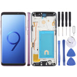 Schermo TFT LCD digitalizzatore completo da 6,18 pollici con cornice per Samsung Galaxy S9+ SM-G965F., For Samsung Galaxy S9+ SM-G965F 6.18 inch