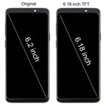 Schermo TFT LCD digitalizzatore completo da 6,18 pollici con cornice per Samsung Galaxy S9+ SM-G965F., For Samsung Galaxy S9+ SM-G965F 6.18 inch