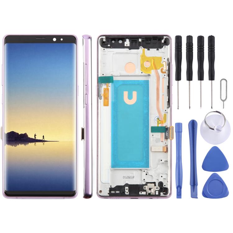 Per Samsung Galaxy Note8 SM-N950F 6,25 pollici TFT LCD Screen Digitizer Assembly completo con cornice, For Samsung Galaxy Note 8 SM-N950F 6.25 inch (Not Fingerprint)
