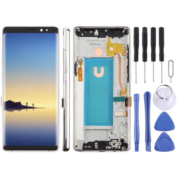 Per Samsung Galaxy Note8 SM-N950F 6,25 pollici TFT LCD Screen Digitizer Assembly completo con cornice, For Samsung Galaxy Note 8 SM-N950F 6.25 inch (Not Fingerprint)