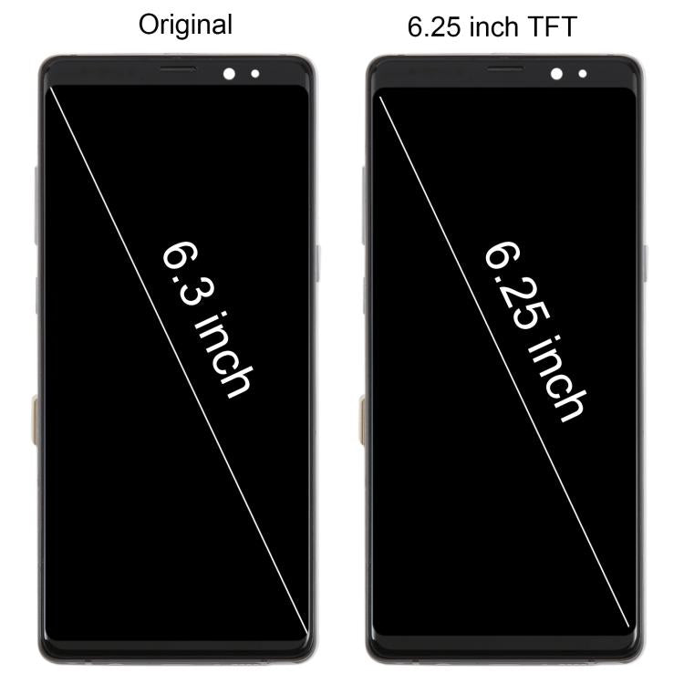 Per Samsung Galaxy Note8 SM-N950F 6,25 pollici TFT LCD Screen Digitizer Assembly completo con cornice, For Samsung Galaxy Note 8 SM-N950F 6.25 inch (Not Fingerprint)